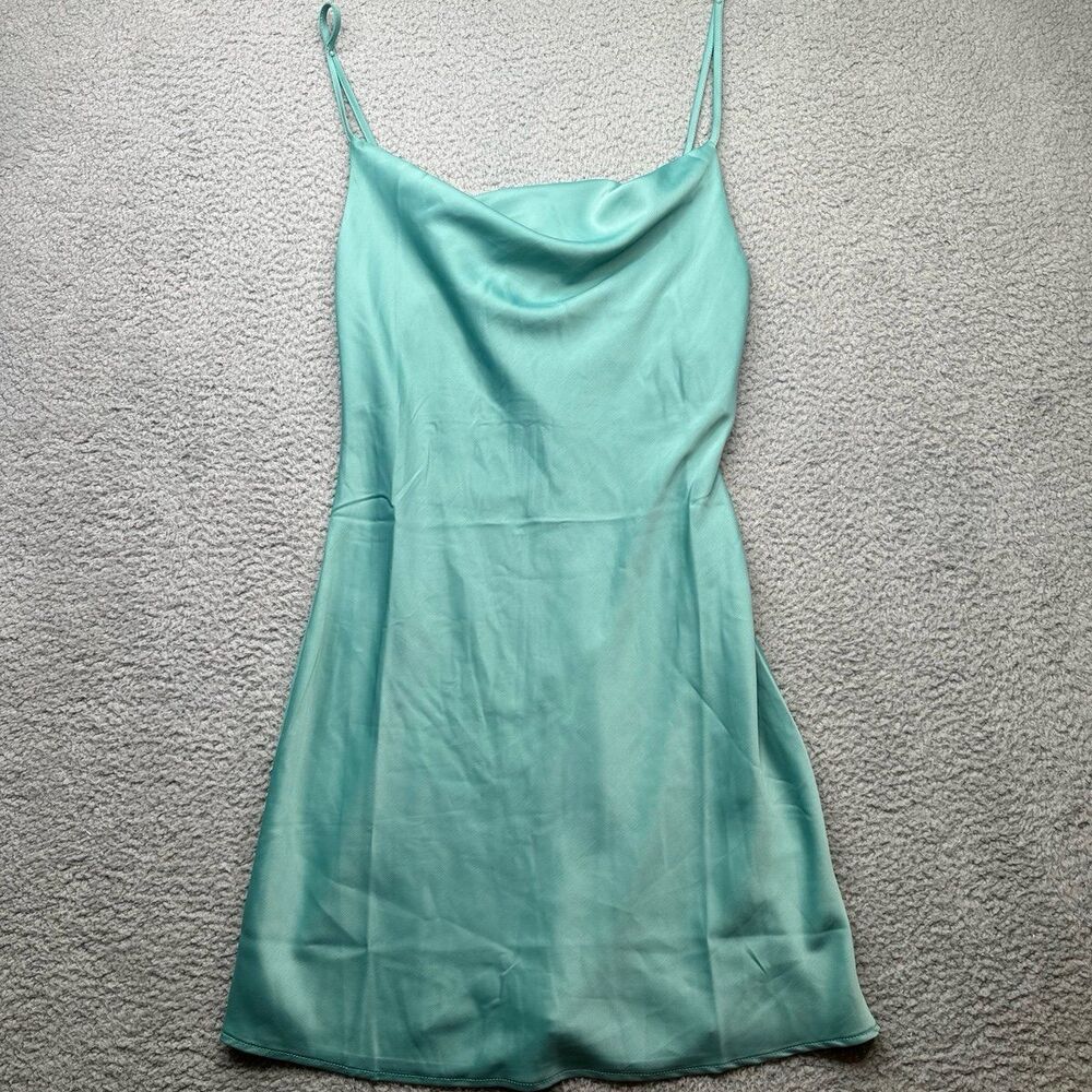 Urban Outfitters slip dress green SZ medium amazing